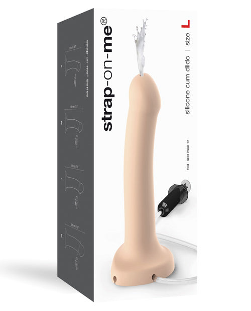 Strap On Me Silicone Cum Dildo - Assorted COlors