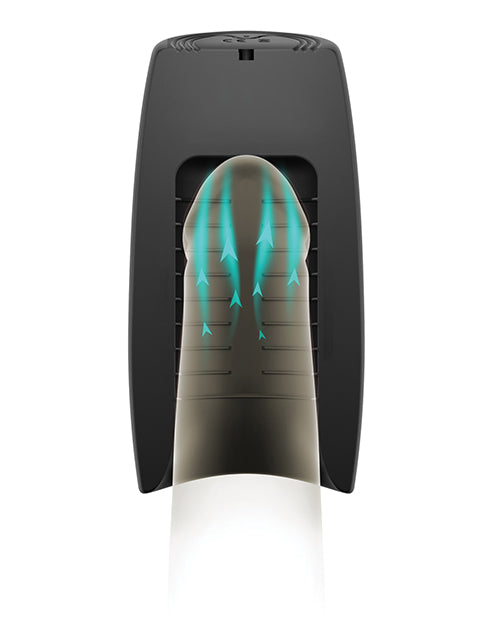 Man Wand Pump One Masturbator- Black