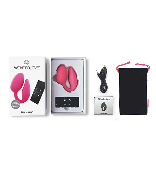 Love to Love Wonder Love Dual Stimulator - Pink