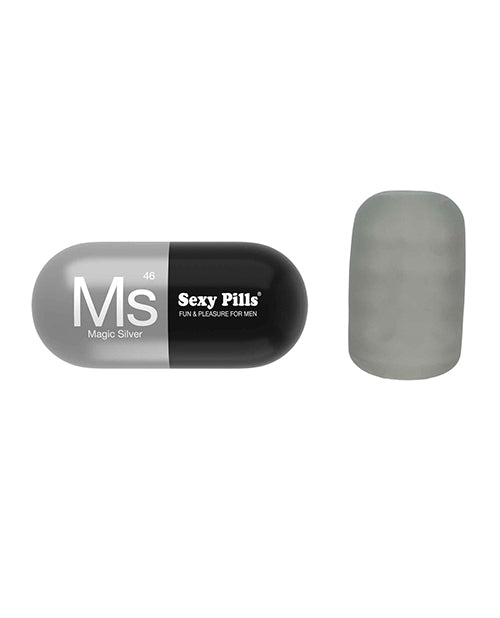 Love to Love Sexy Pills Mini Masturbator - Silver Box of 6