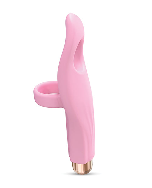 Love to Love Tickleme Finger Vibrator - Rose