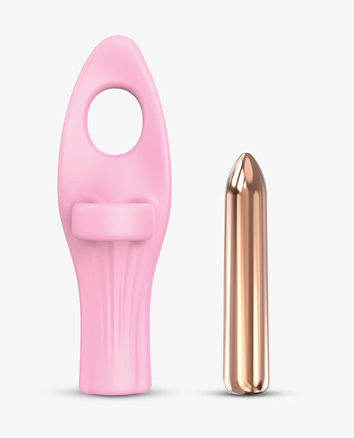 Love to Love Tickleme Finger Vibrator - Rose