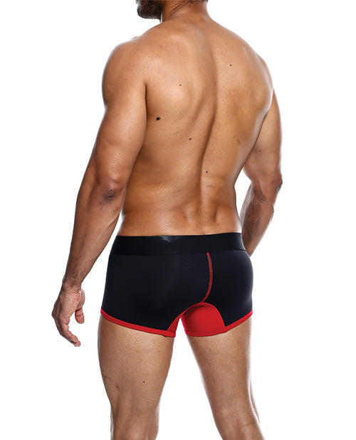 Male Basics Neon Trunk Red LG