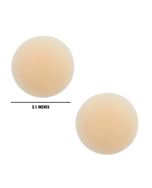 Neva Nude Ice Queen Skin Invisible Reusable Silicone Nipztix - Nude O/S