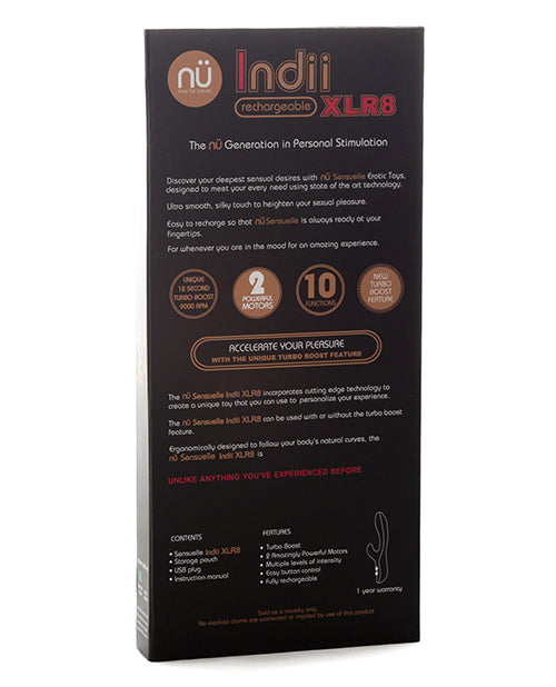 Sensuelle Indii Rabbit XLR8 Turbo Boost