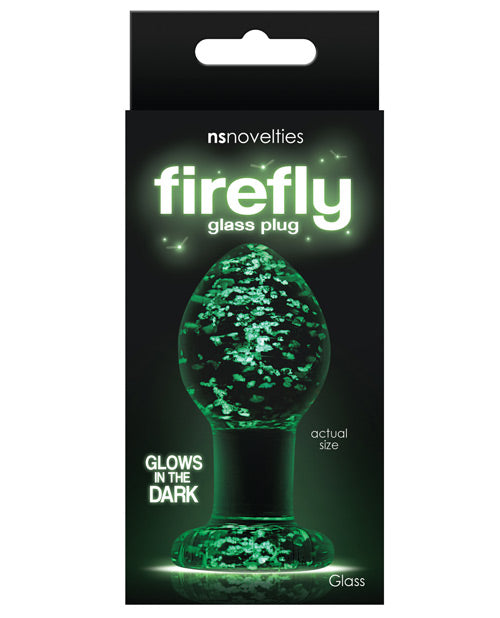 Firefly Clear Glass Plug - Assorted Sizes