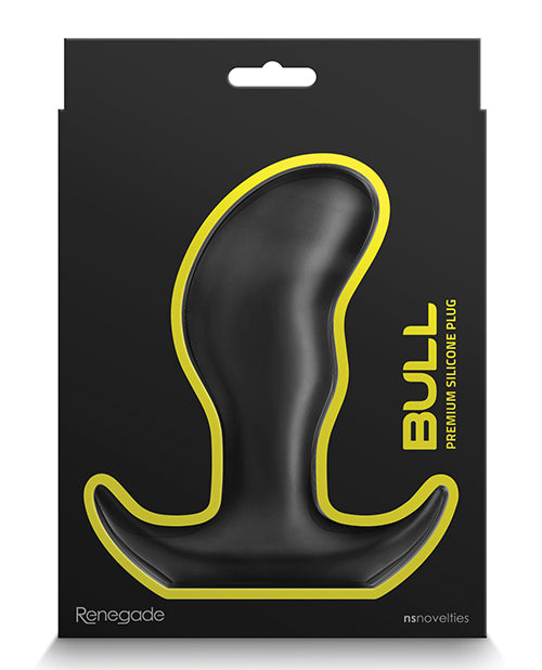 Renegade Bull Small Butt Plug - Black