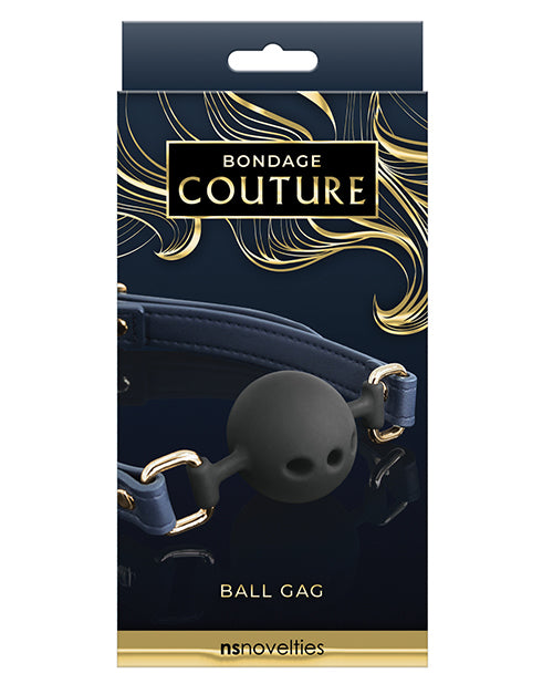 Bondage Couture Ball Gag - Blue