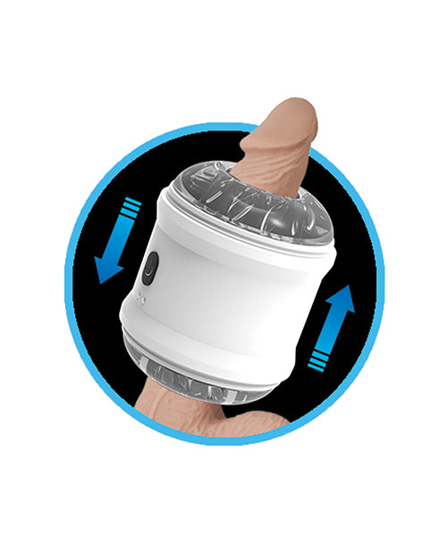 Dynamo Vibrating Masturbator - White