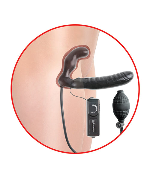 Fetish Fantasy Series Inflatable Vibrating Strapless Strap On