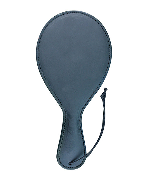 Plesur Faux Fur Leather Ping Pong Paddle - Black