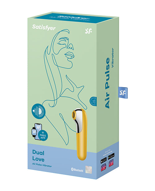 Satisfyer Dual Love Vibrator - Yellow