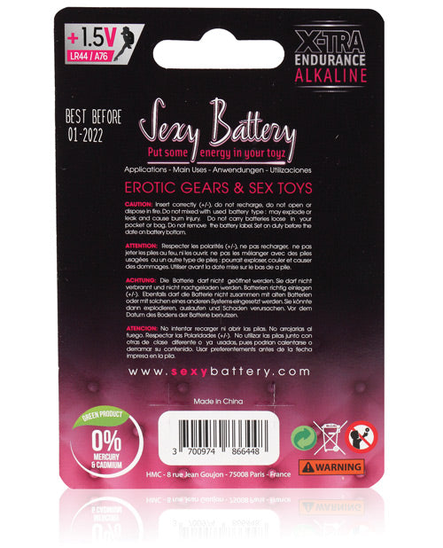 Sexy Battery LR44 - Box of 10 Three Packs