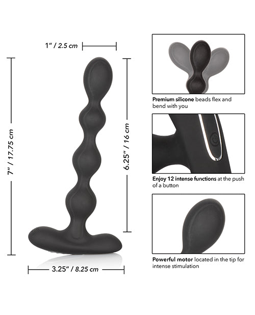 Eclipse Slender Beads - Black
