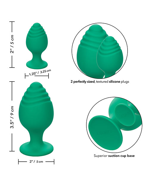 Cheeky Butt Plug - Green