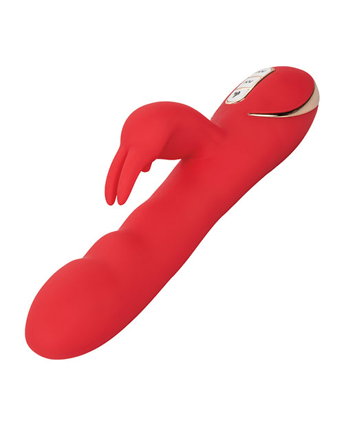 Jack Rabbit Signature Heated Silicone Ultra-Soft Rabbit - Red