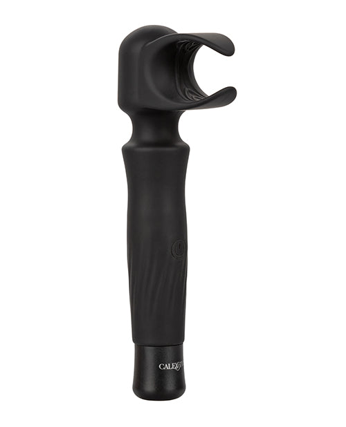 Optimum Power Masturwand Vibrating Stroker - Black