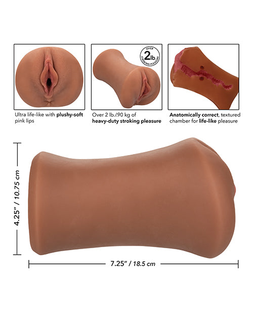 Stroke It Wet Ass Pussy - Brown