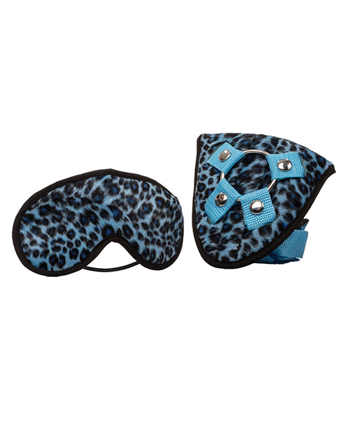 Furplay Harness & Mask - Blue