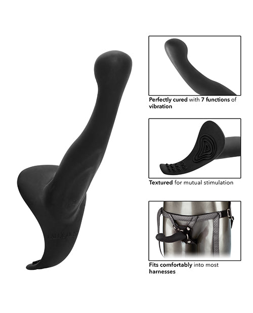 Her Royal Harness The Royal Vibrating Set - Black