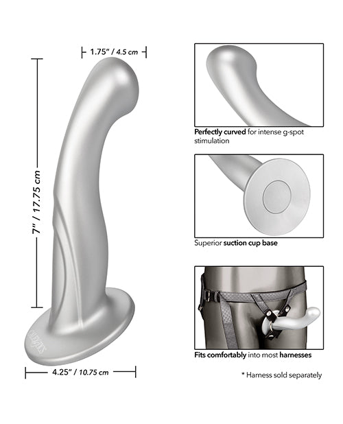 Her Royal Harness Sensual Probe - Silver