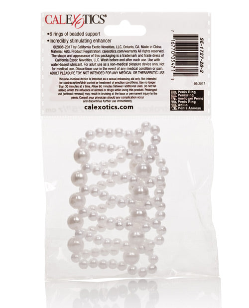 Basic Essentials Pearl Stroker Beads Large