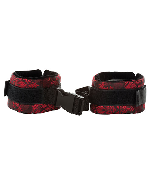 Scandal Control Cuffs - Black/Red