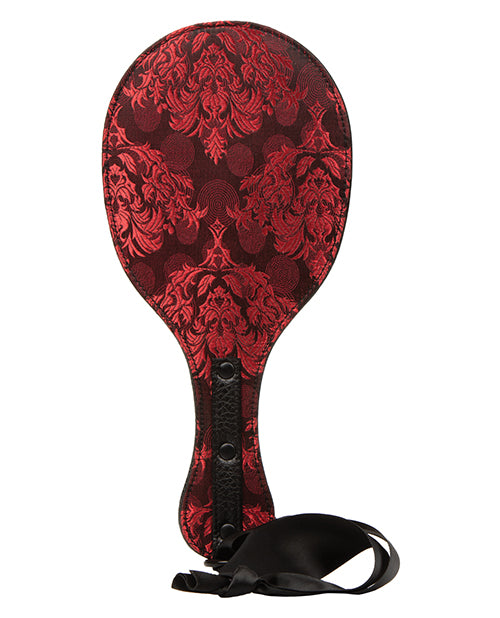 Scandal Round Double Paddle - Black/Red