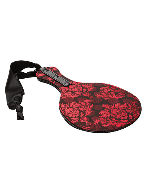 Scandal Round Double Paddle - Black/Red