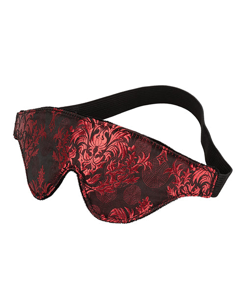 Scandal Black Out Eyemask - Black/Red