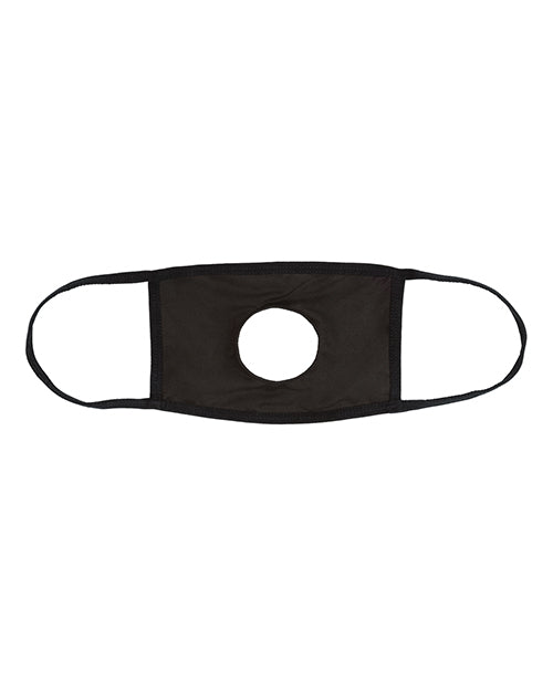 Foreplay Accessories BJ 69 Open Mouth Mask - Black
