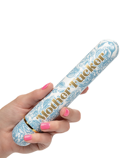 Naughty Bits Mother Fucker Personal Vibrator - Blue