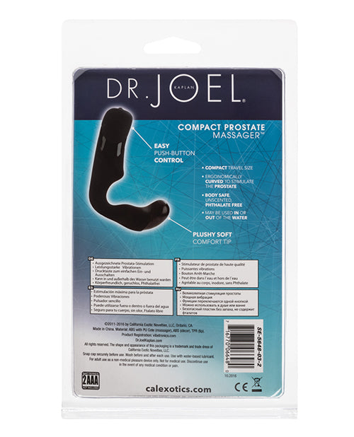 Dr Joel Kaplan Compact Prostate Massager - Black