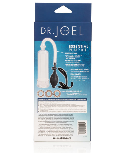 Dr Joel Kaplan Essential Pump Kit - Clear