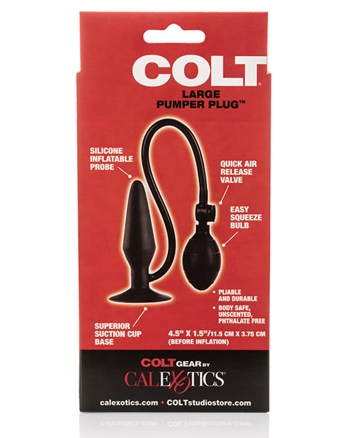 COLT Large Pumper Plug - Black