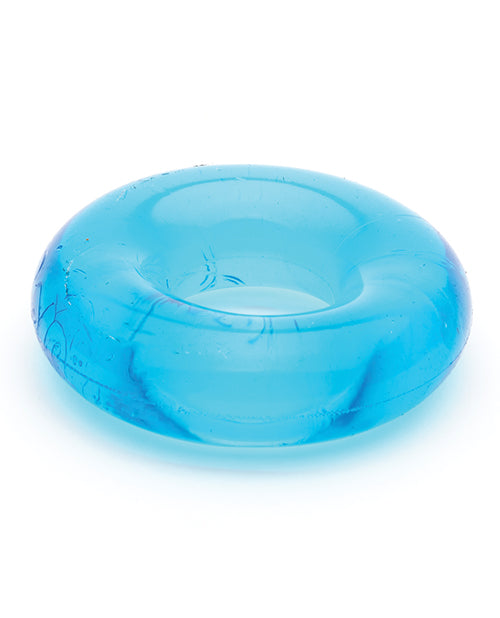 Sport Fucker Chubby Cockring Pack of 2 - Clear & Ice Blue