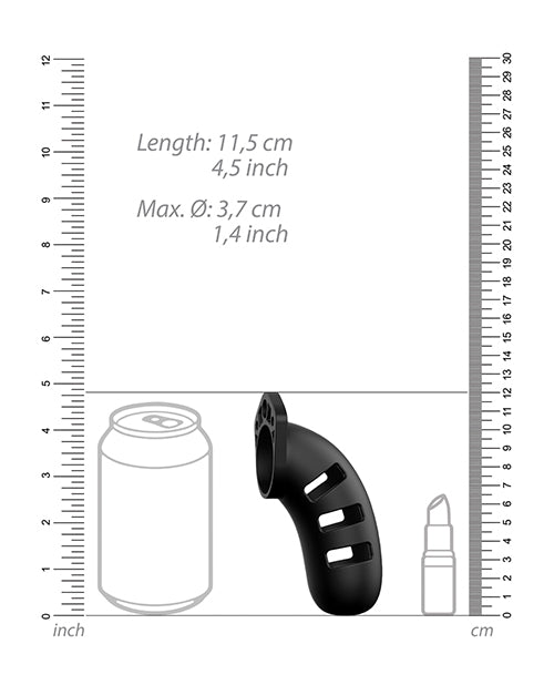 Shots Man Cage Chastity 4.5