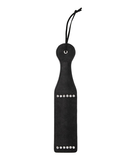 Shots Ouch Diamond Studded Paddle - Black