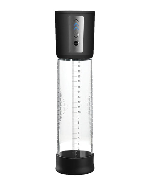 Shots Pumped Premium Automatic Pump w/Free Silicone Cock Ring - Clear