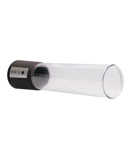 Shots Pumped Premium Automatic Pump w/Free Silicone Cock Ring - Clear