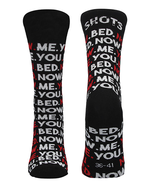 Shots Sexy Socks You, Me, Bed, Now - Female