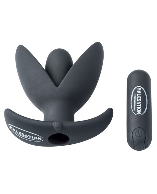 MALESATION Vibro Spreader Plug - Black