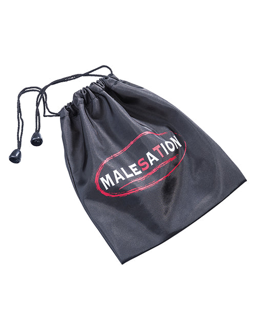 MALESATION Vibro Rimming Plug - Black