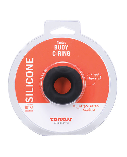 Tantus Buoy C Ring - Small Onyx