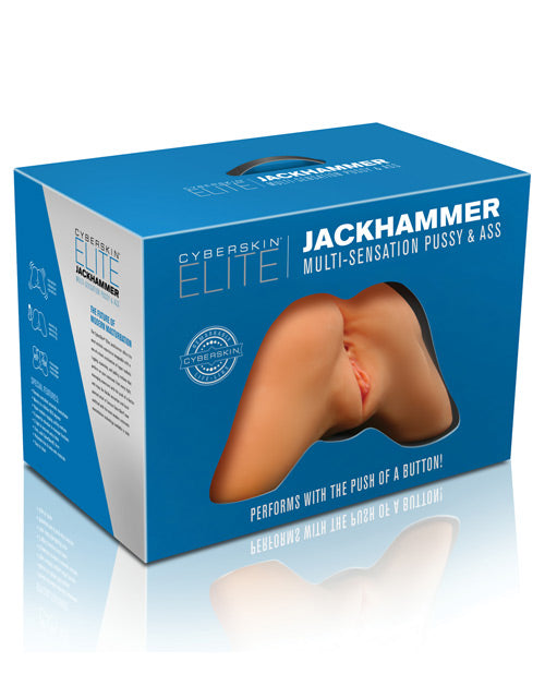 CyberSkin Elite Jackhammer Pussy & Ass