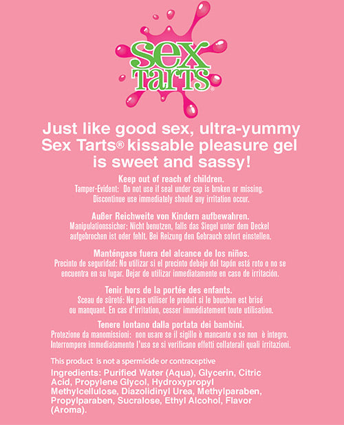 Sex Tarts Lube - 2 oz Watermelon Splash