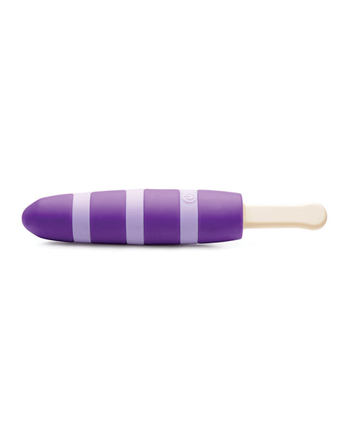 Cocksicle Fi^^in 10x Silicone Rechargeable Vibrator - Purple