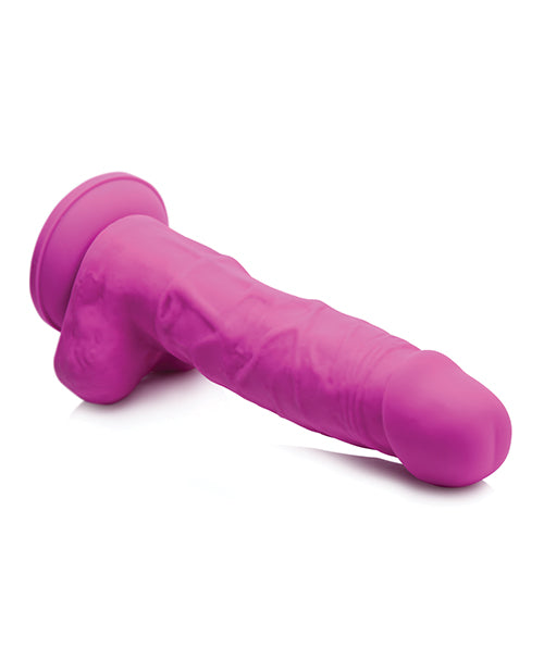 Strap-U SU Silicone Dildo w/Balls - Pink