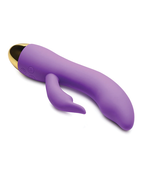 Inmi 10x Come Hither G-Focus Silicone Vibrator - Purple