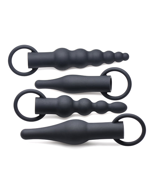 Master Series Rimming Anal Training Set of 3 - Black